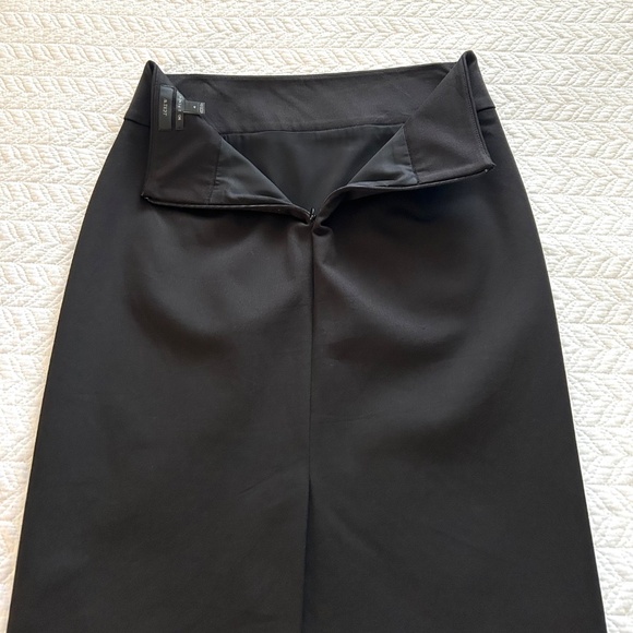 J.Crew No.2 Pencil Skirt in Stretch Cotton Blend Black Size 4 (fits like Size 6) - Picture 7 of 12